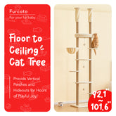 MWPO 92"-102" Floor-to-Ceiling Cat Tree TX00132